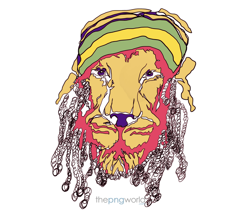 Lion Line Art with Some Funky Colors Lion,line art,logo,T-shirt print,wall art,festival colors,enjoy,fun,paint,Vector,Leologo,Leohead,lionhead,fashionable lion,rock lion